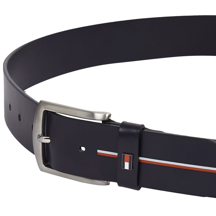 Tommy hilfiger navy blue belt discount